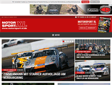 Tablet Screenshot of motorsport-xl.de